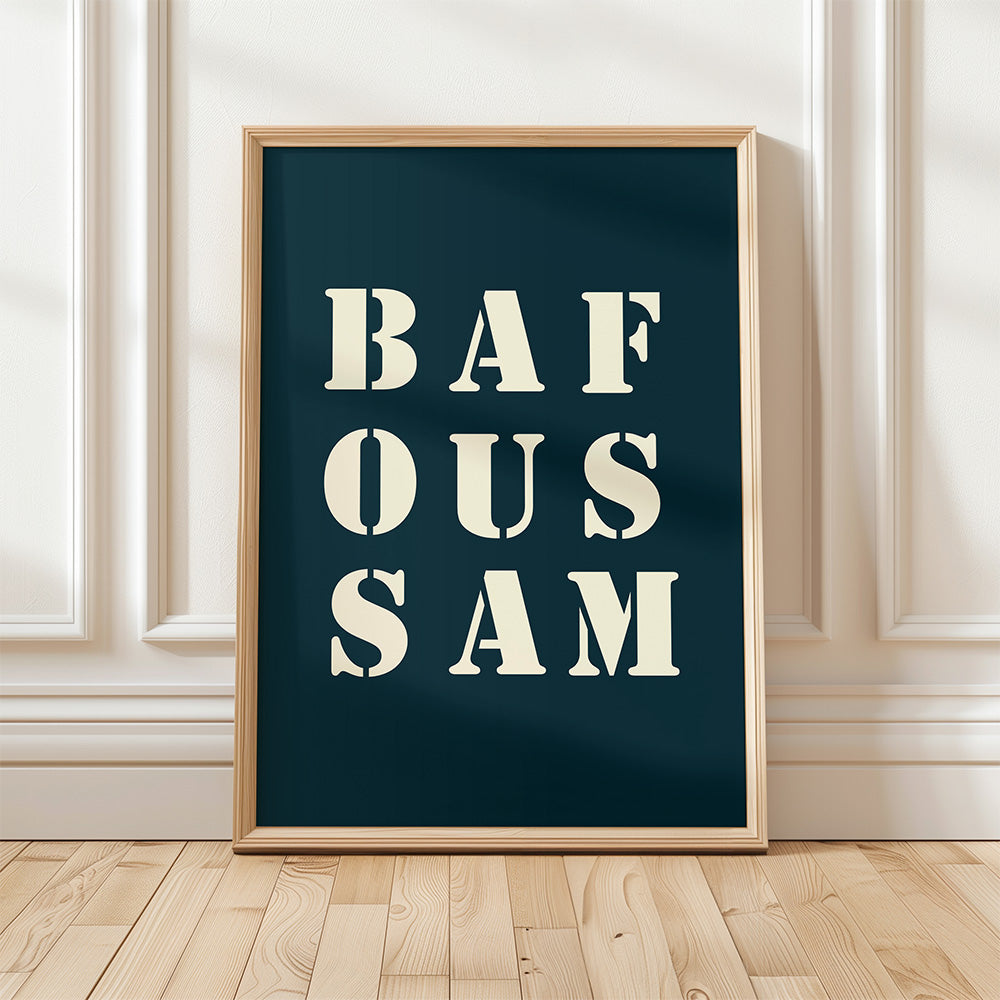 "Bafoussam" poster - 30x40 cm