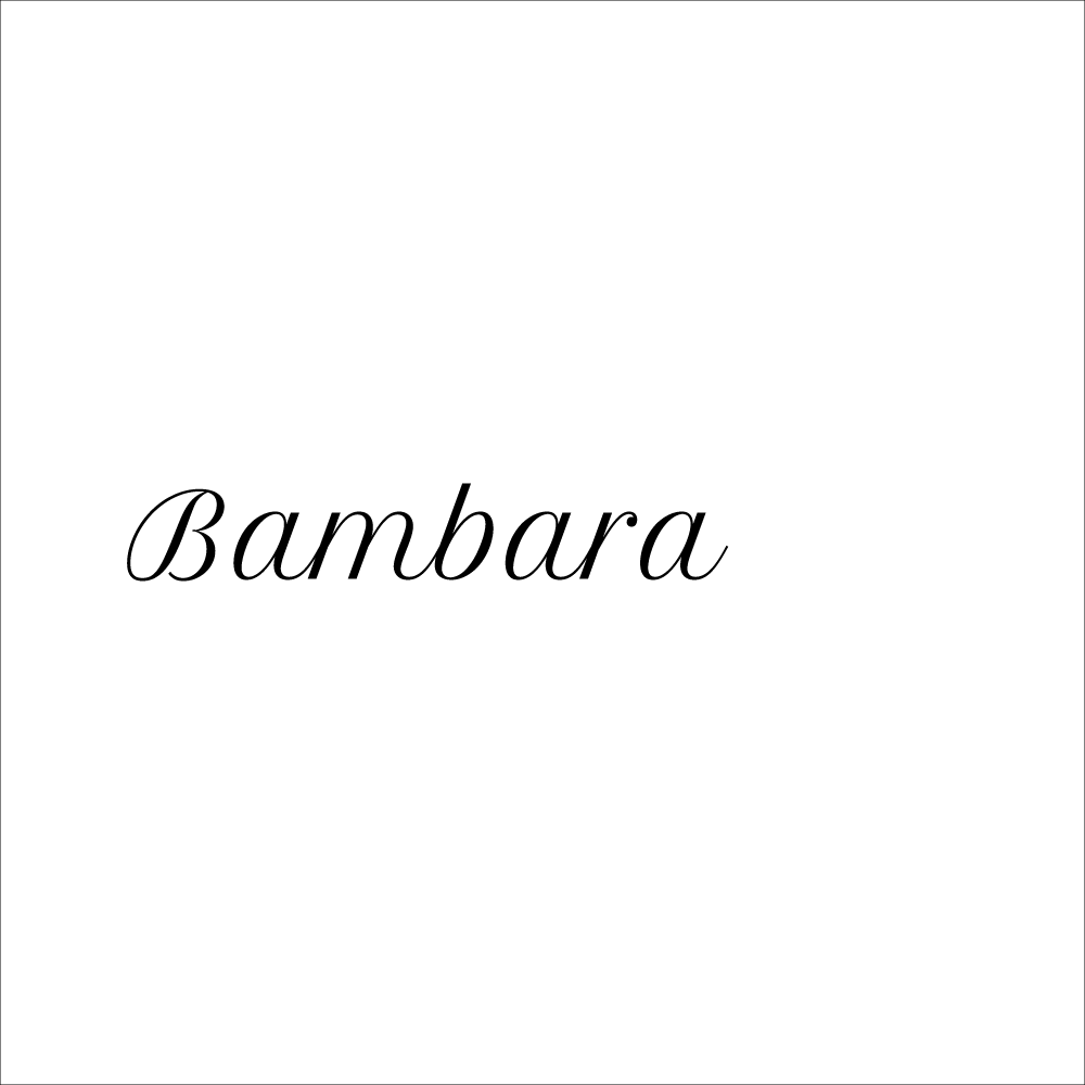 Peace in Bambara poster, "Lafia" - 30x40 cm