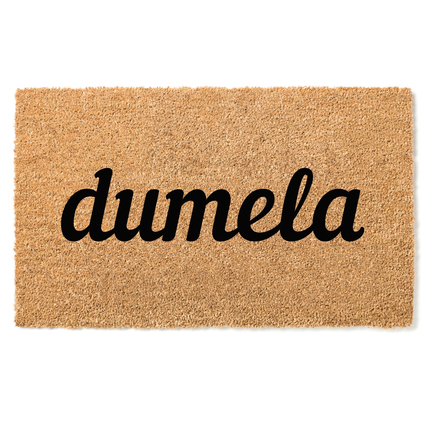 "Dumela" door mat - Greeting in  Tswana