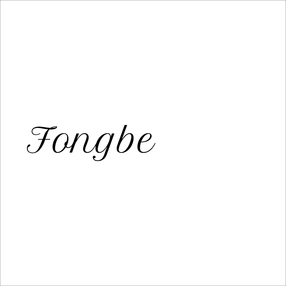 "A fon a" - Greeting in Fongbe