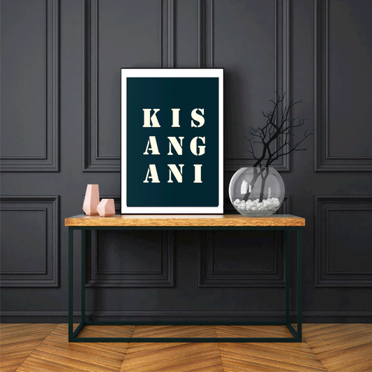 "Kisangani" poster - 30x40 cm