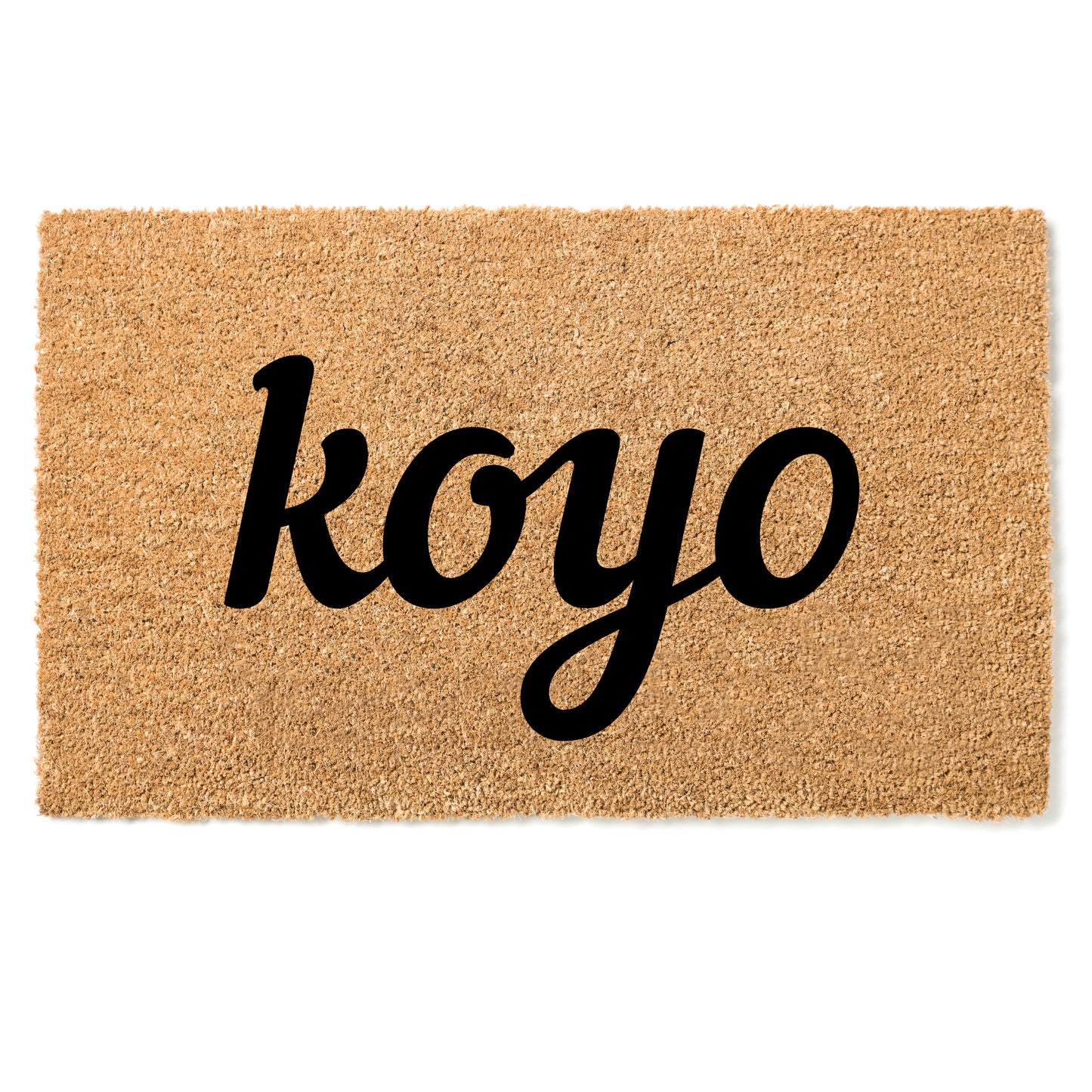 "Koyo" door mat - Greeting in Yoruba 