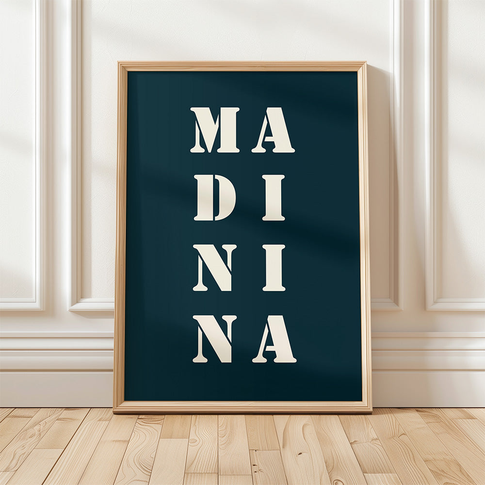 "Madinina" poster - 30x40 cm