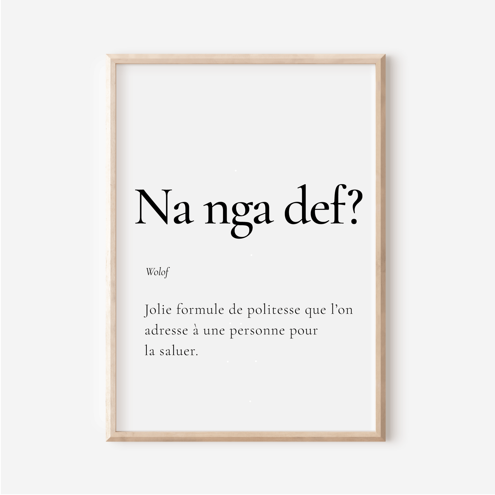 Nanga def Na nga def