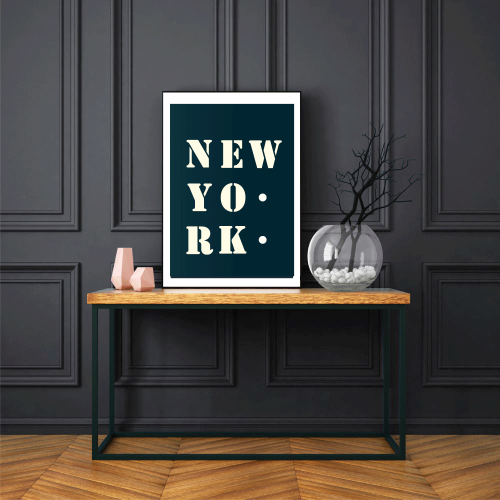 "New York" poster - 30x40 cm