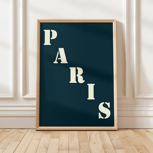 "Paris" poster - 30x40 cm