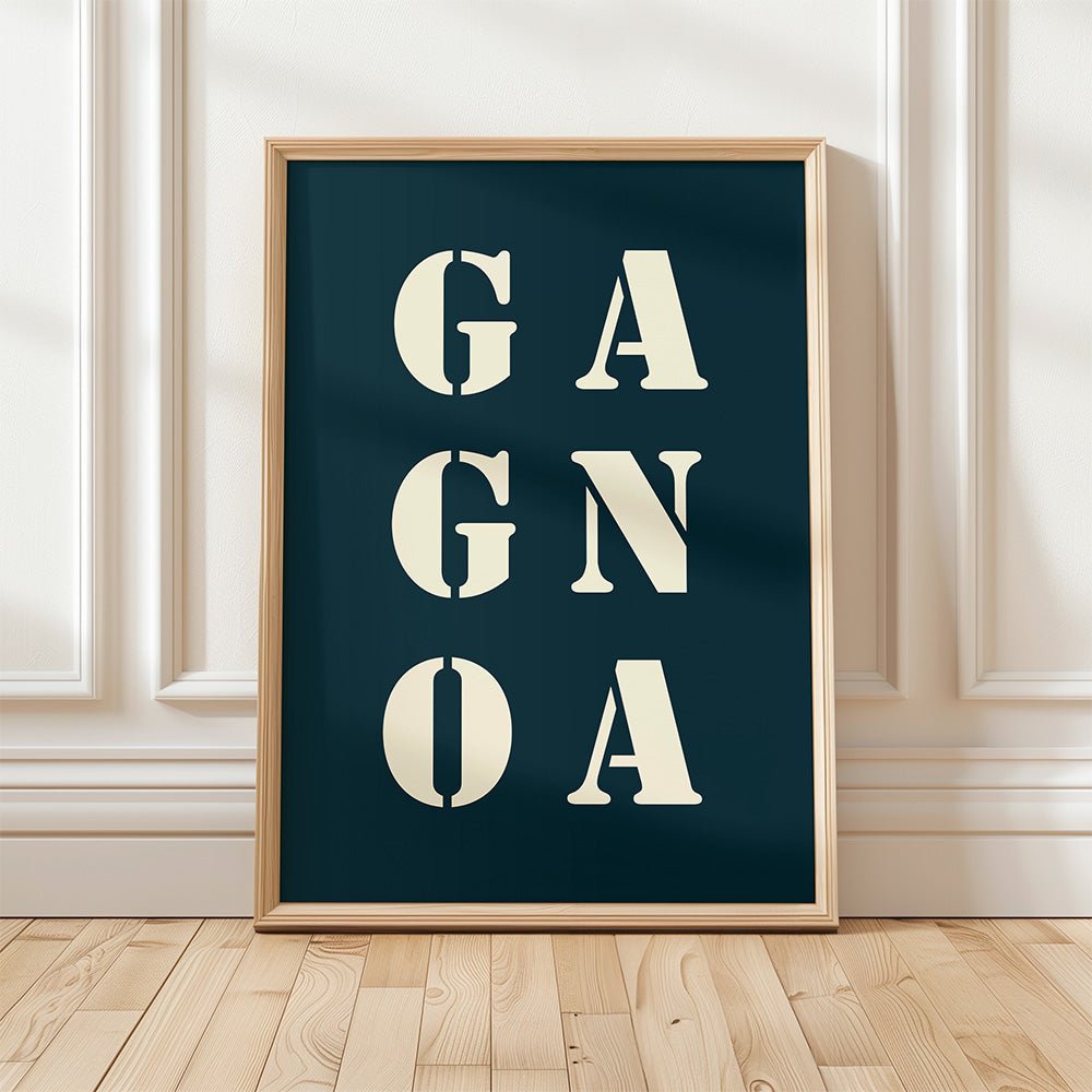 Affiche Déco Gagnoa | Poster Gagnoa