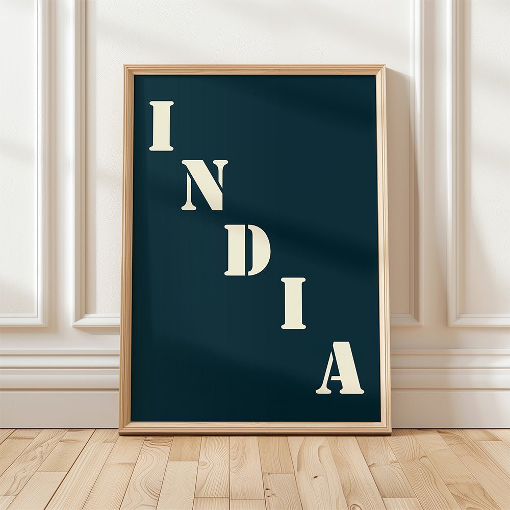 Affiche Déco India | Poster India