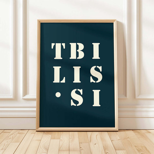 Affiche Déco Tbilissi - Poster Tbilissi