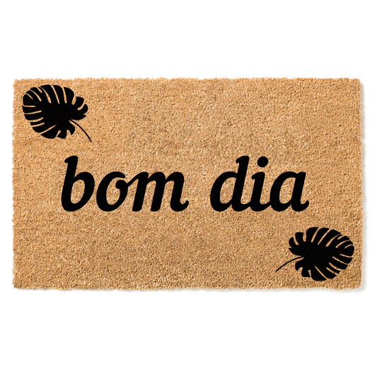 "Mbote" door mat - Hello in Lingala, Kikongo