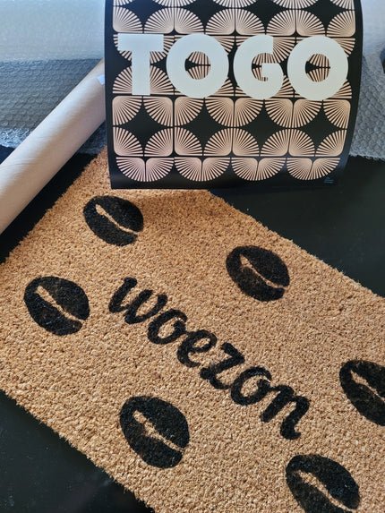 Paillasson Woezon | Bienvenue en Ewe | Décoration Togo