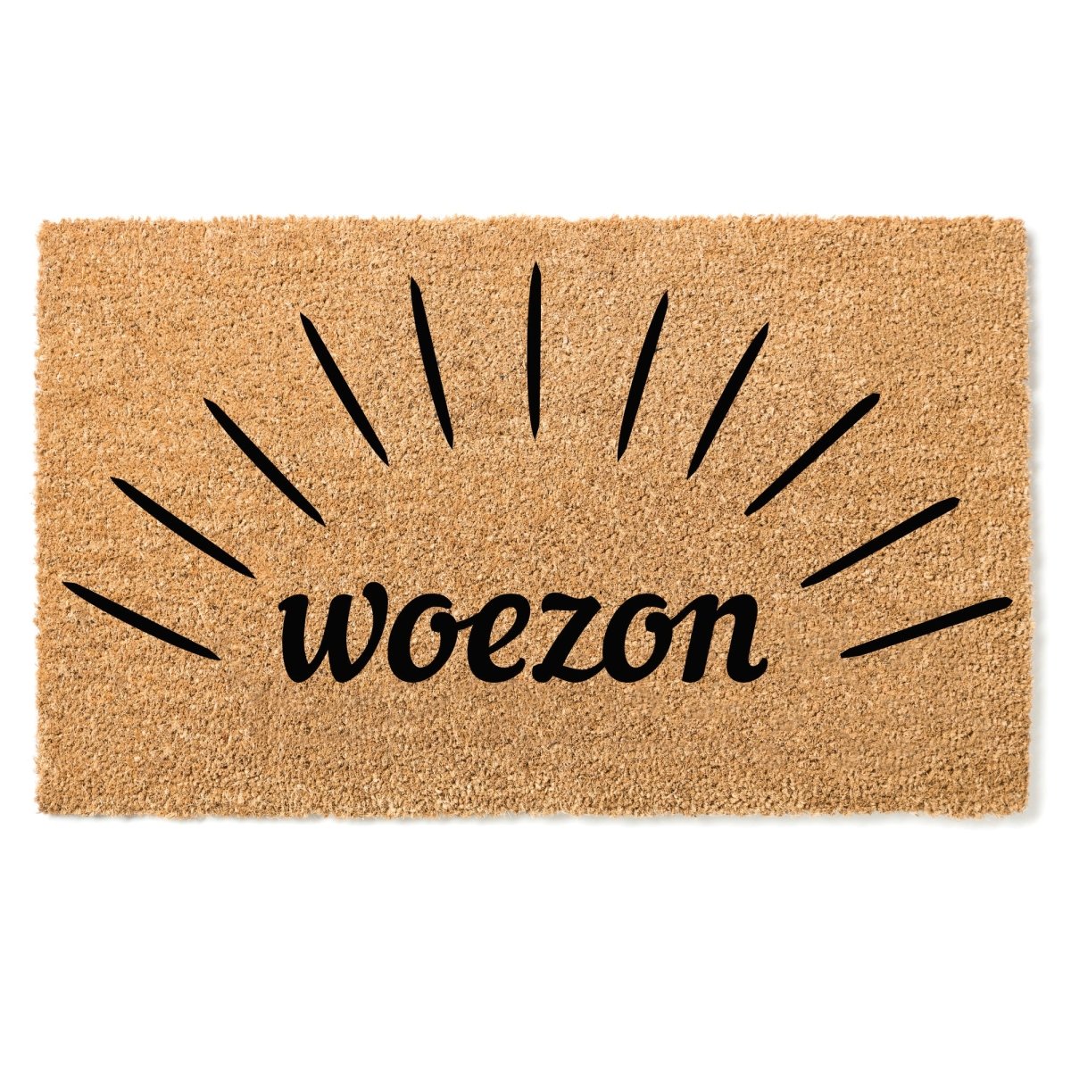 Paillasson Woezon | Bienvenue en Ewe | Décoration Togo