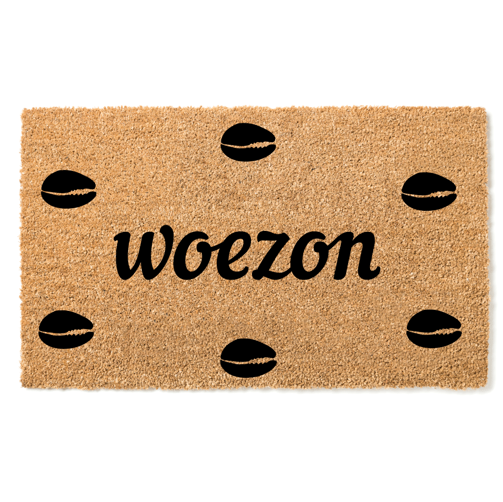 Paillasson Woezon | Bienvenue en Ewe | Décoration Togo