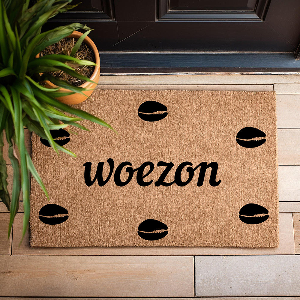 Paillasson Woezon | Bienvenue en Ewe | Décoration Togo