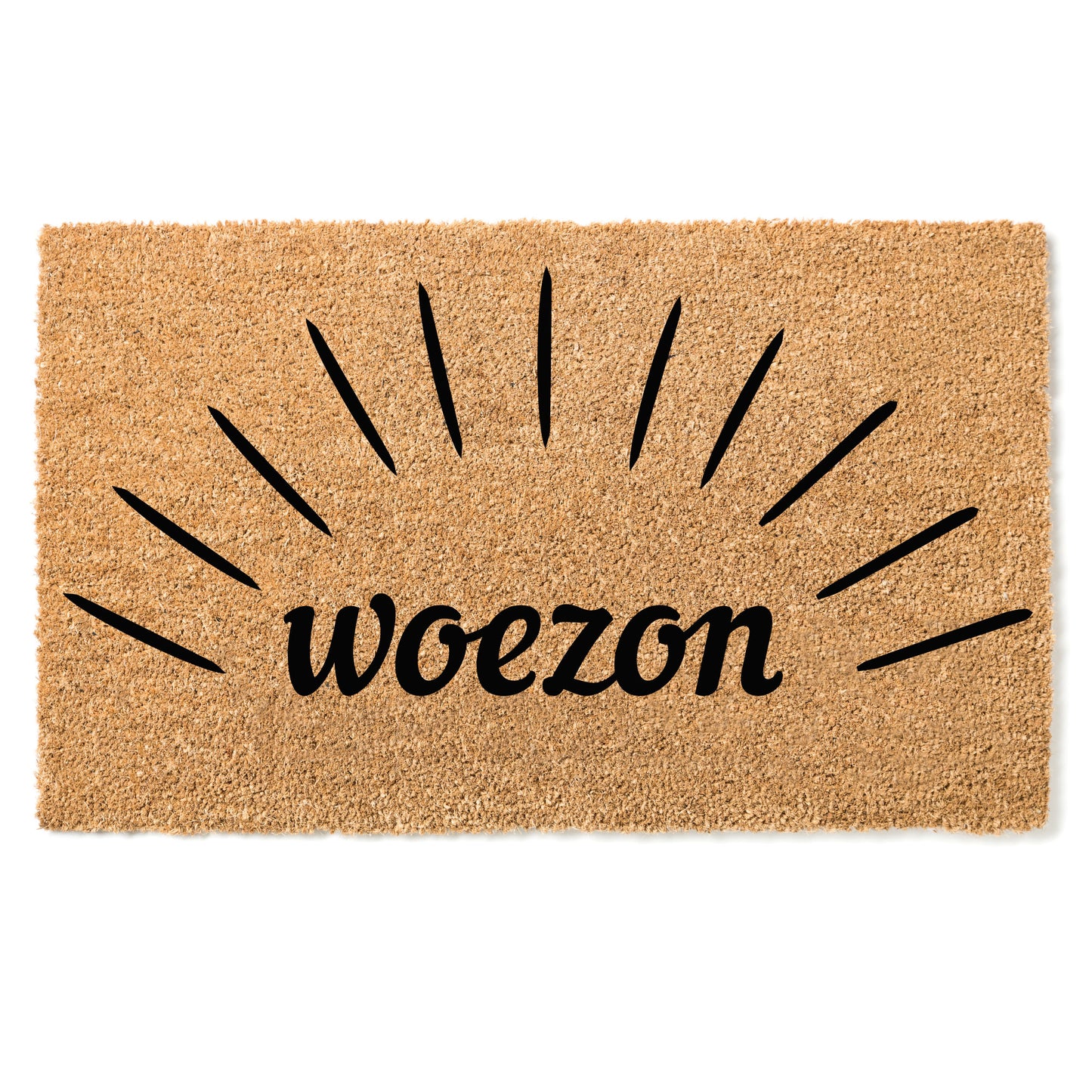 Paillasson Woezon | Bienvenue en Ewe | Décoration Togo