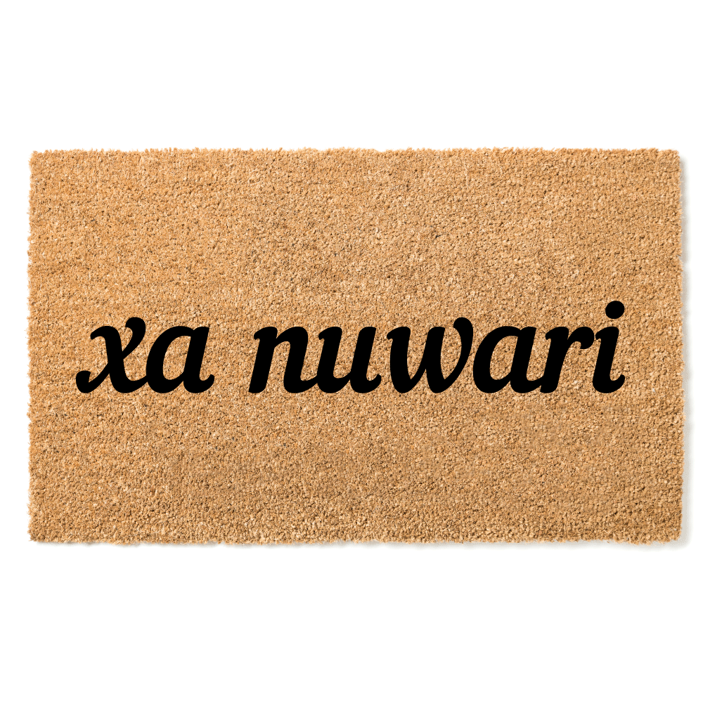 Paillasson Xa Nuwari | Bienvenue en Soninké