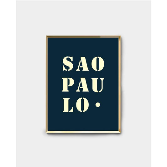 "Sao Paulo" poster