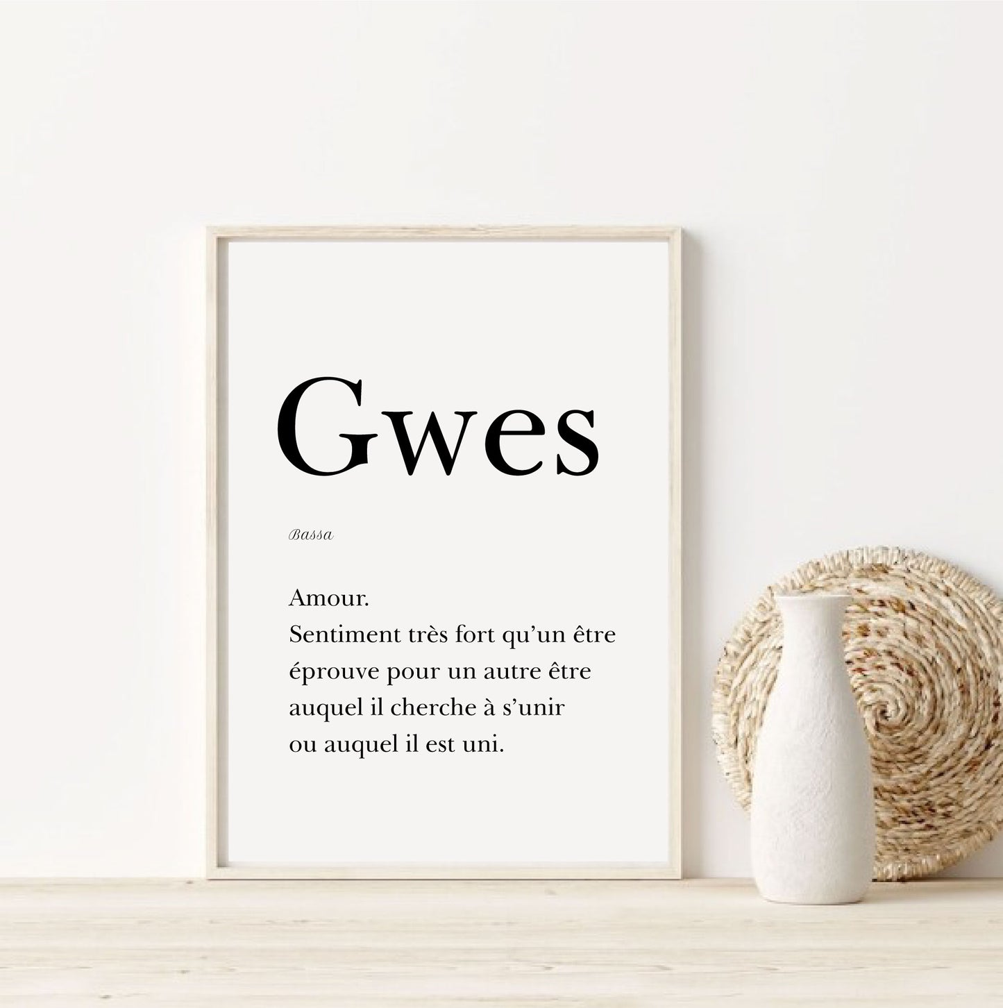 Love in Bassa - "Gwes" poster