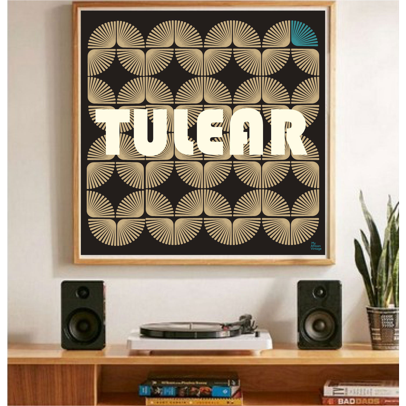 Affiche Tulear style rétro