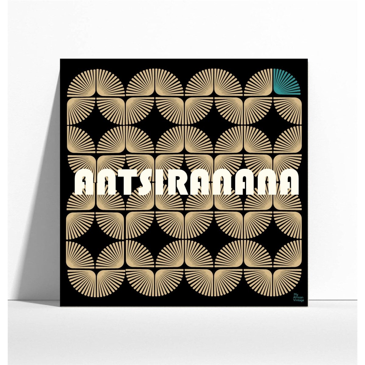 Affiche Antsiranana style rétro