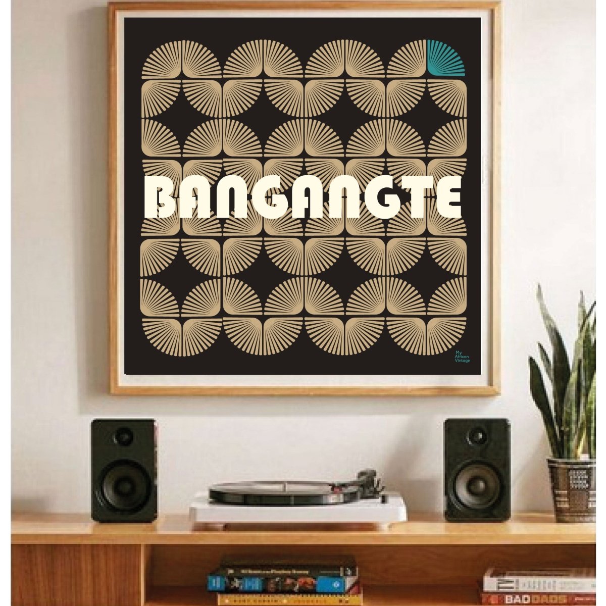 Affiche Bangangté style rétro