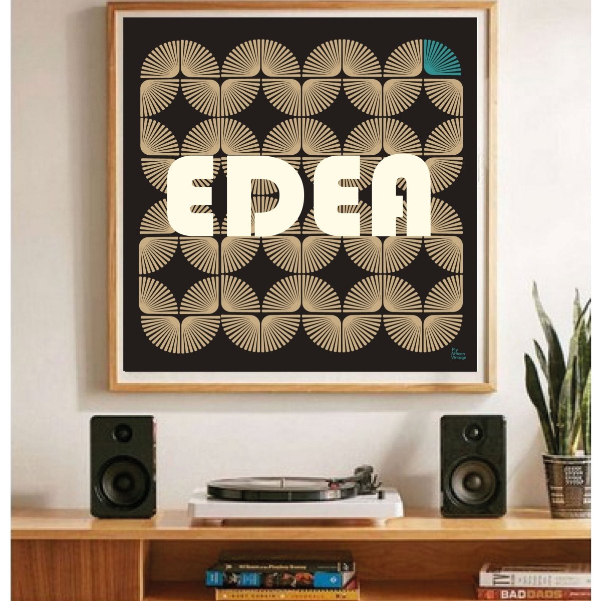 Affiche Edea style rétro