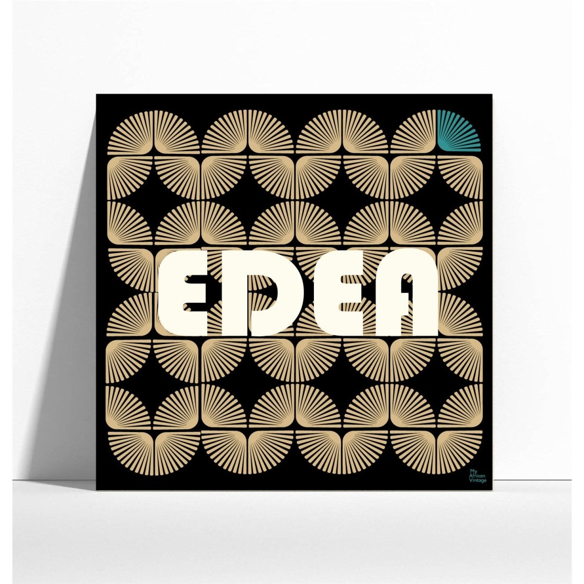 Affiche Edea style rétro